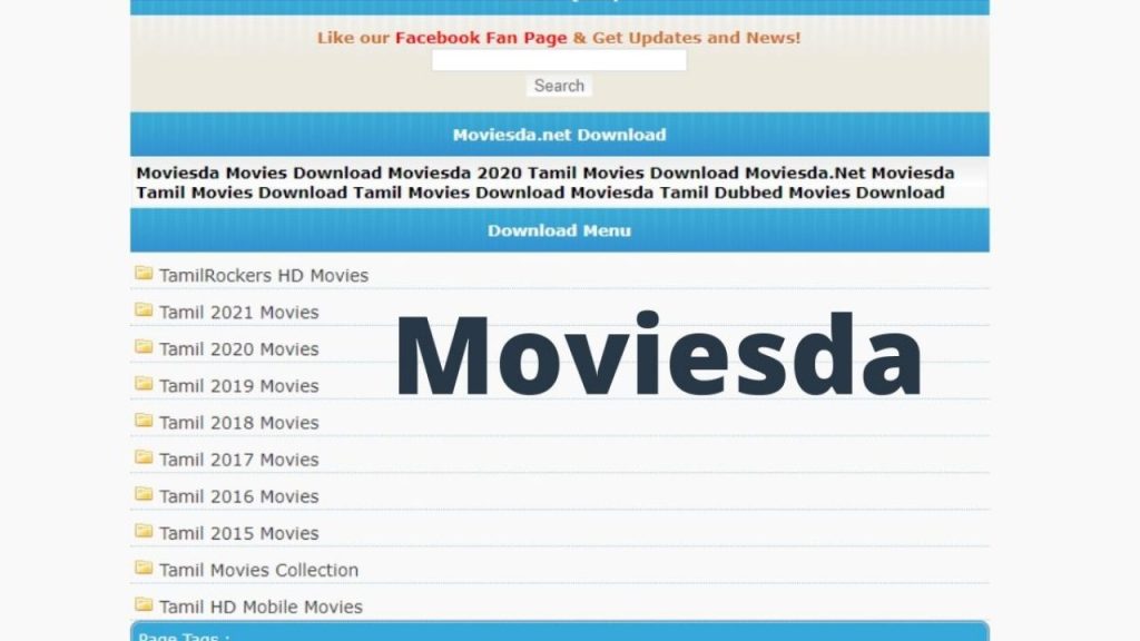 Exploring Moviesda: A Multilingual Movie Hub